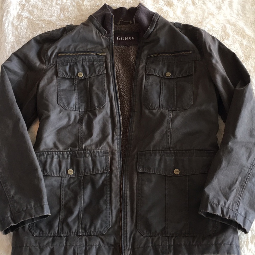 Guess Leather Jacket (Men’s)